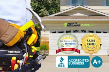 New garage door installation in Coquitlam
