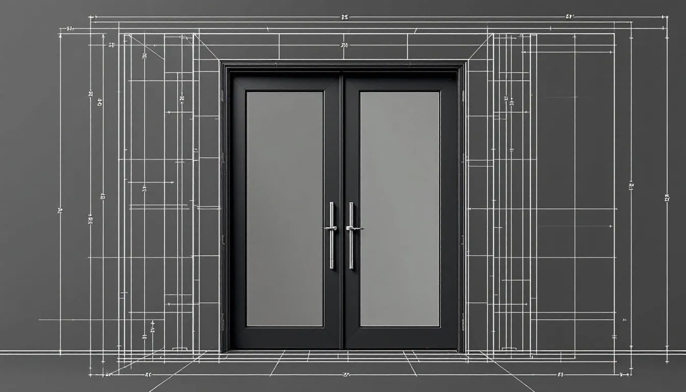 Premium storefront security doors