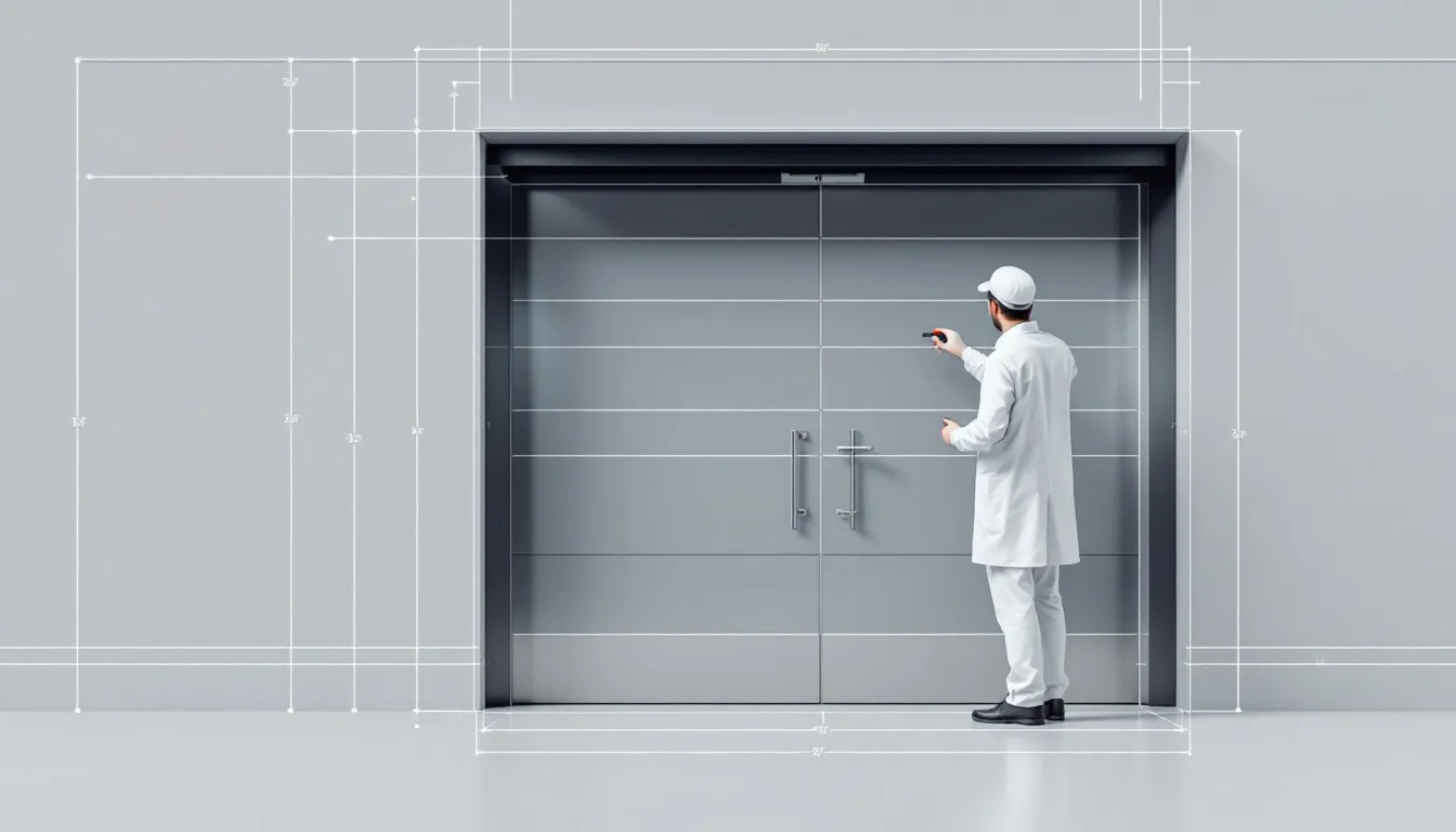 Installation and maintenance of storefront security doors
