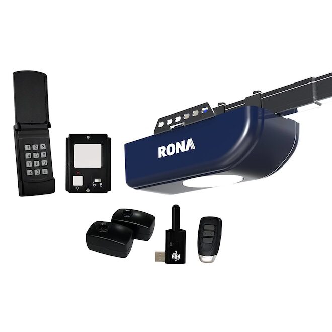Top 5 Current Affordable Garage Door Openers 3 Top 5 Current Affordable Garage Door Openers RONA ROG-1512KW 1/2 HP DC Smart Chain Drive Garage Door Opener